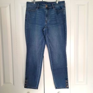 J. Jill Denim Authentic Fit Slim Ankle size 10